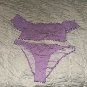 PINK Victoria's Secret Lavender Bikini Set